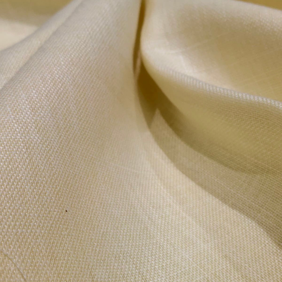 Ivory Beige Linen Fabric for Kurti, Blouse & Dress