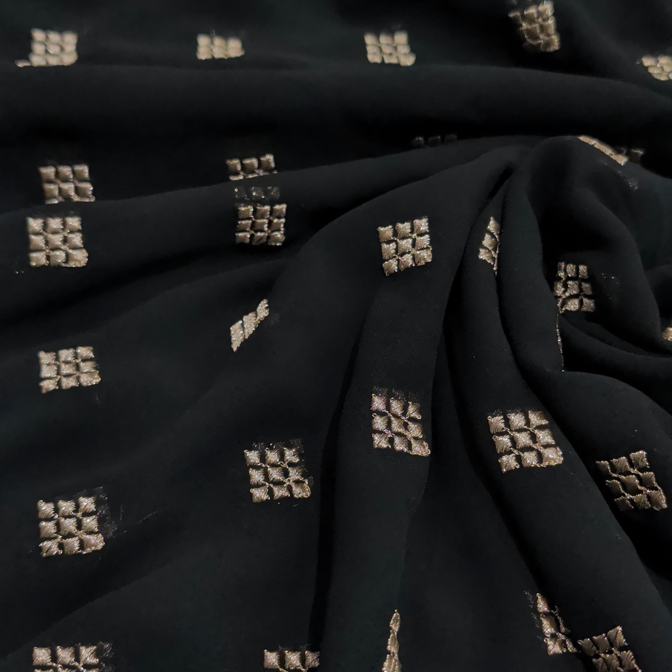 Embroidery Georgette Fabric