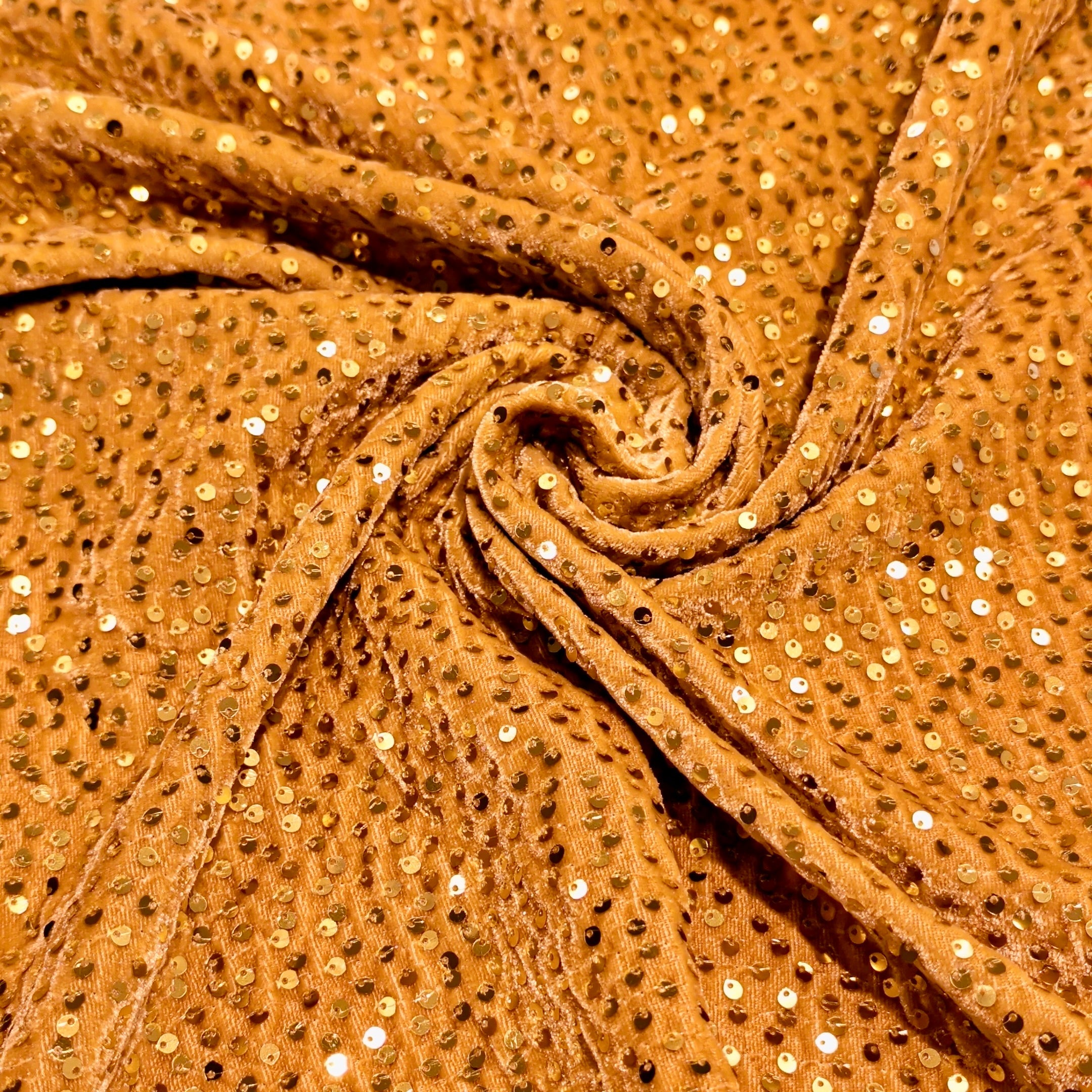Sequin Velvet Fabric