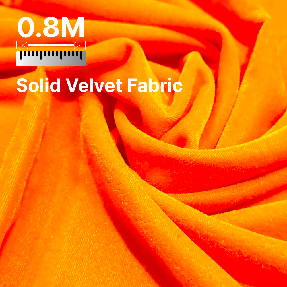 Premium Solid Velvet Fabric for Blouse, Lehenga, Gown, Kurti & Home Decor | 44 Inch Width | 200–220 GSM | Multiple Colors Available