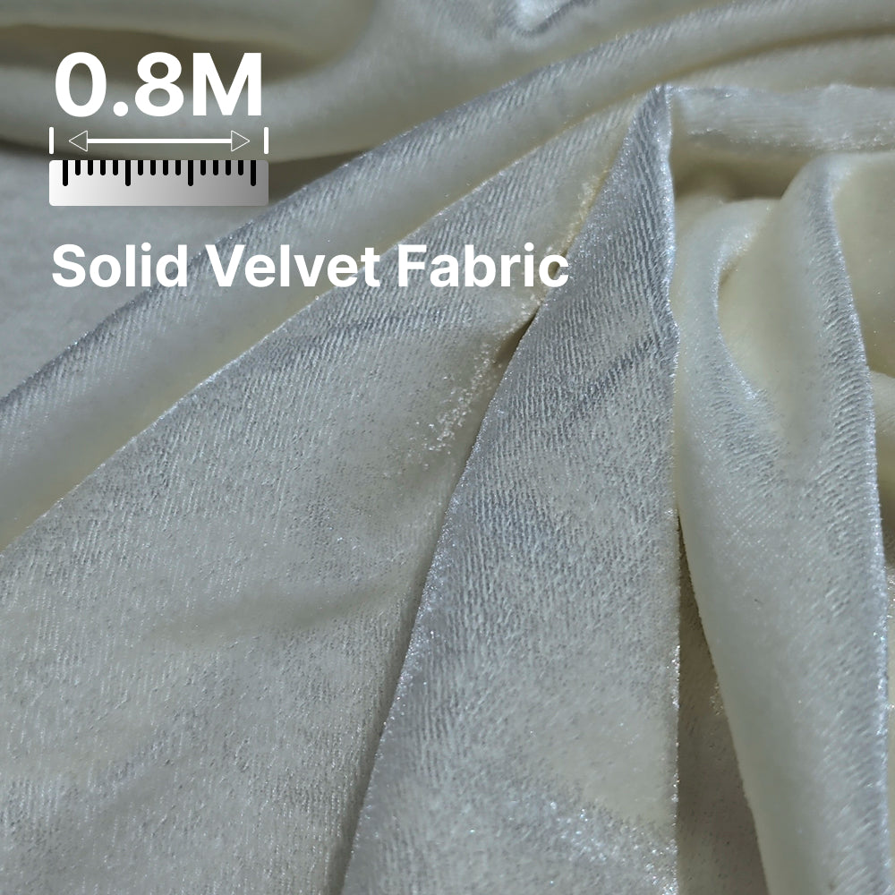 Premium Solid Velvet Fabric for Blouse, Lehenga, Gown, Kurti & Home Decor | 44 Inch Width | 200–220 GSM | Multiple Colors Available