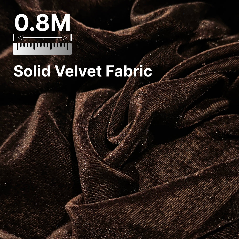 Premium Solid Velvet Fabric for Blouse, Lehenga, Gown, Kurti & Home Decor | 44 Inch Width | 200–220 GSM | Multiple Colors Available