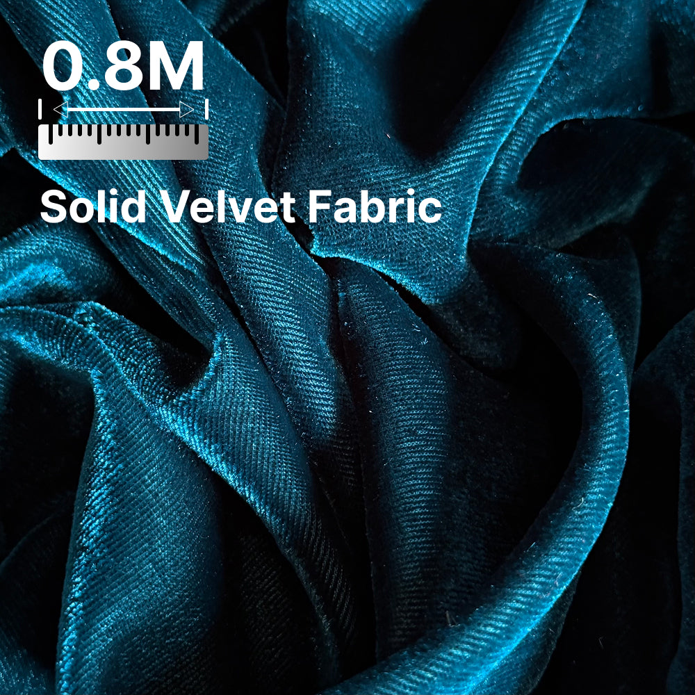 Premium Solid Velvet Fabric for Blouse, Lehenga, Gown, Kurti & Home Decor | 44 Inch Width | 200–220 GSM | Multiple Colors Available