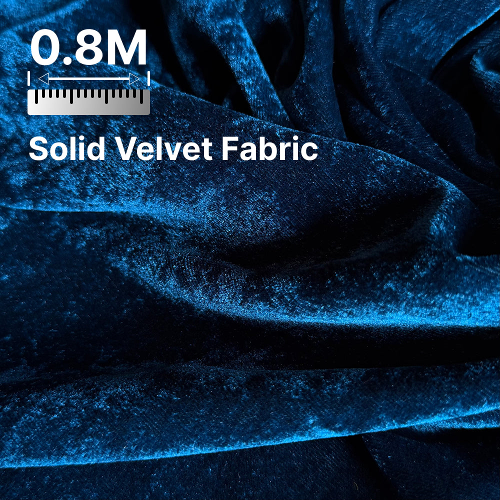 Premium Solid Velvet Fabric for Blouse, Lehenga, Gown, Kurti & Home Decor | 44 Inch Width | 200–220 GSM | Multiple Colors Available