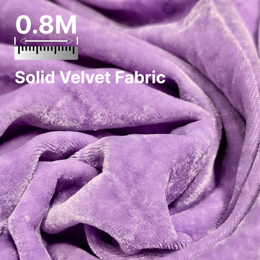 Premium Solid Velvet Fabric for Blouse, Lehenga, Gown, Kurti & Home Decor | 44 Inch Width | 200–220 GSM | Multiple Colors Available