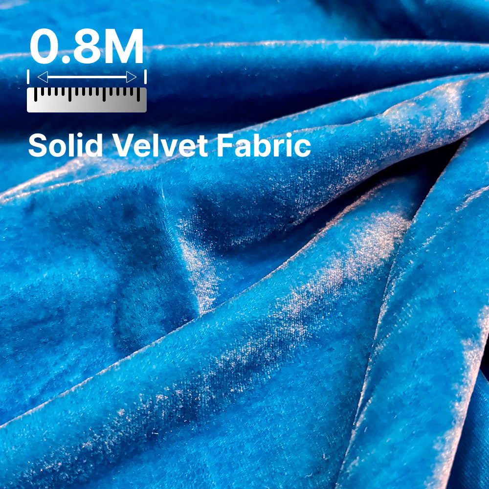 Premium Solid Velvet Fabric for Blouse, Lehenga, Gown, Kurti & Home Decor | 44 Inch Width | 200–220 GSM | Multiple Colors Available
