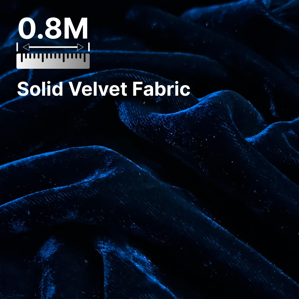 Premium Solid Velvet Fabric for Blouse, Lehenga, Gown, Kurti & Home Decor | 44 Inch Width | 200–220 GSM | Multiple Colors Available