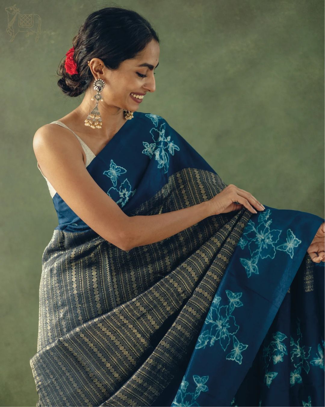Regal Heritage Banarasi Soft Silk Saree Gold Silver Zari