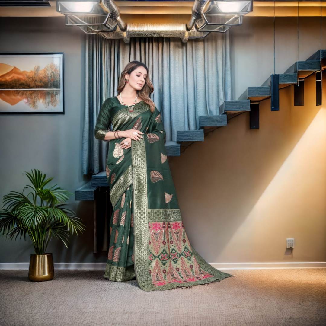 Graceful Splendor Banarasi Silk Saree