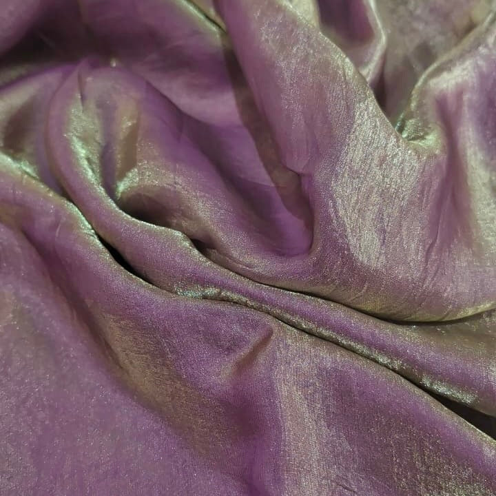 Orchid Purple Fandi Fabric – Soft Lightweight Plain Fabric for Kurti, Gown & Designer Dresses