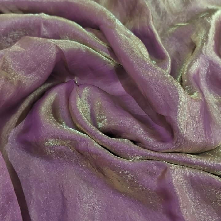 Orchid Purple Fandi Fabric – Soft Lightweight Plain Fabric for Kurti, Gown & Designer Dresses