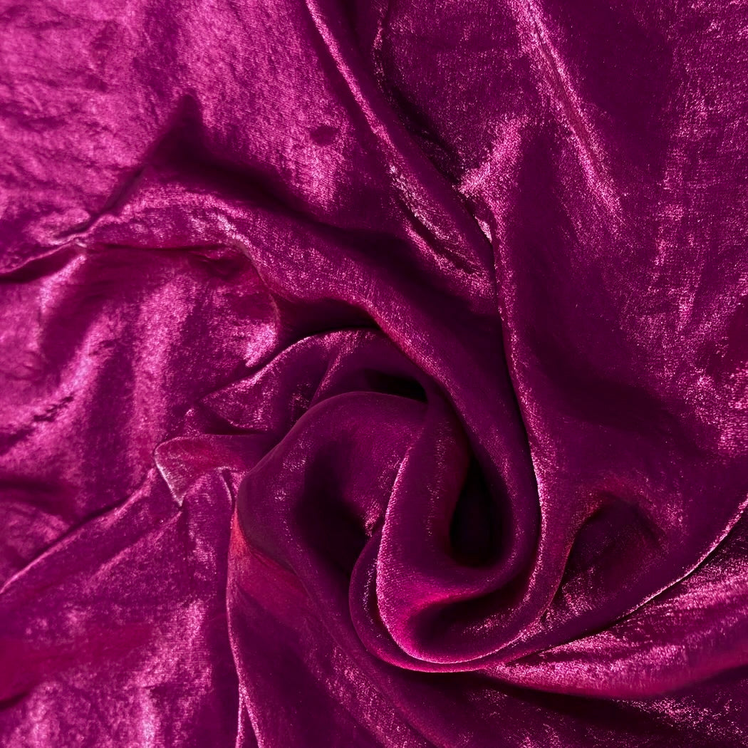 Wine Fandi Fabric – Soft Lightweight Plain Fabric for Kurti, Gown & Designer Dresses