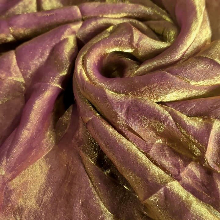 Antique Wine Fandi Fabric – Soft Lightweight Plain Fabric for Kurti, Gown & Designer Dresses
