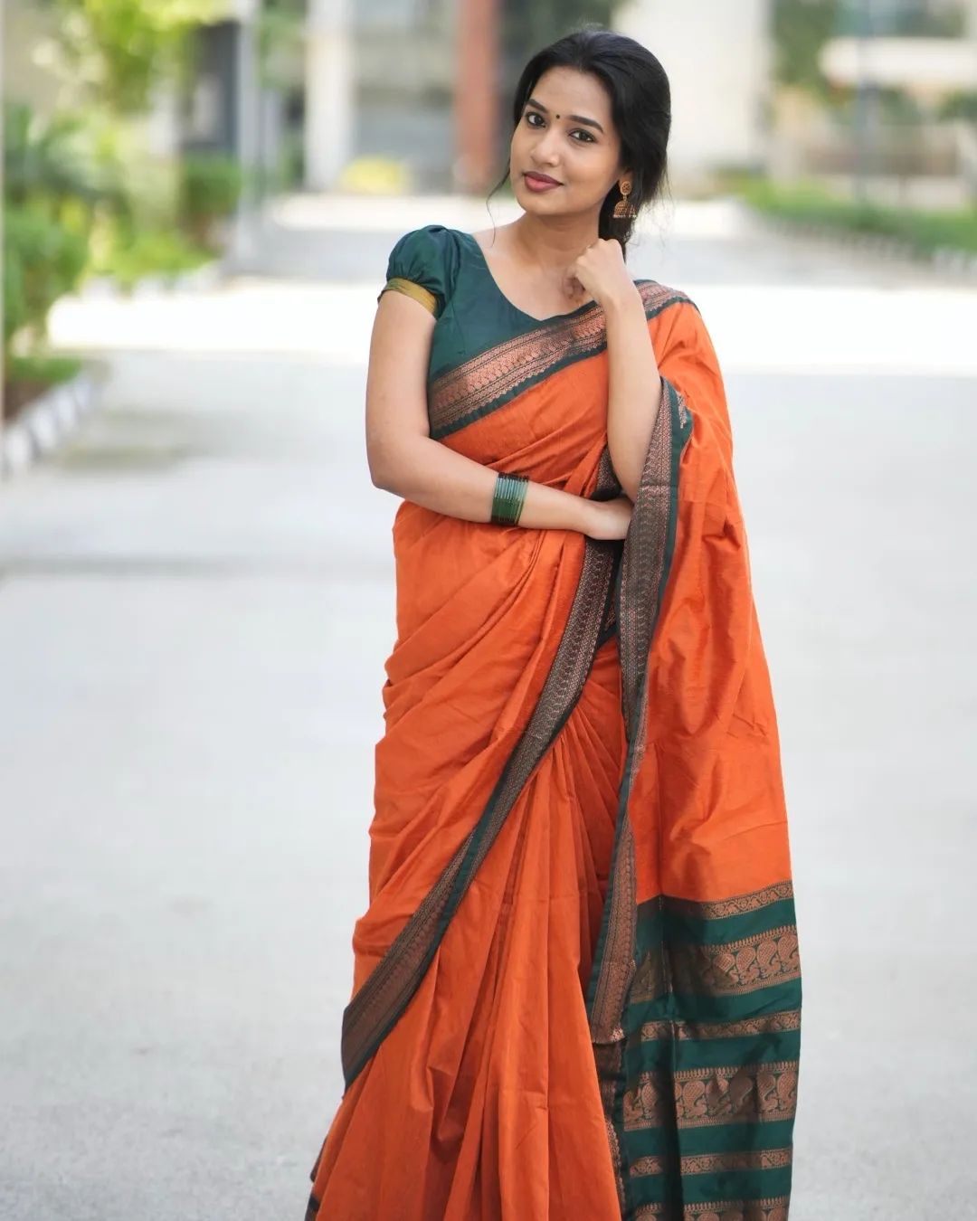 Banarasi Silk Saree collection featuring intricate zari weaving and a heavy traditional border; available in a complete range of six luxurious colors, 