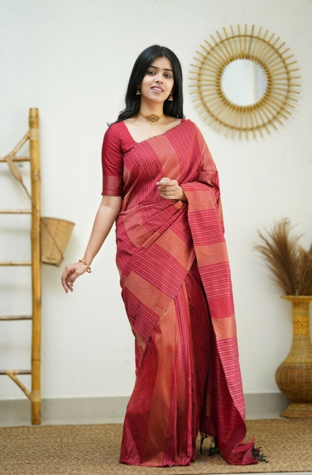 Radiant Harmony Banarasi Soft Silk Saree Colour 8