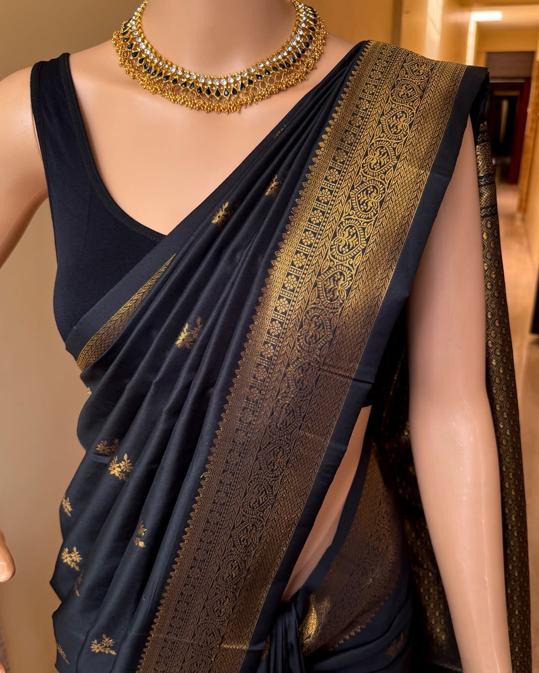 DCPL Banarasi Soft Silk Saree in Colour 2 – Elegant Weave Design