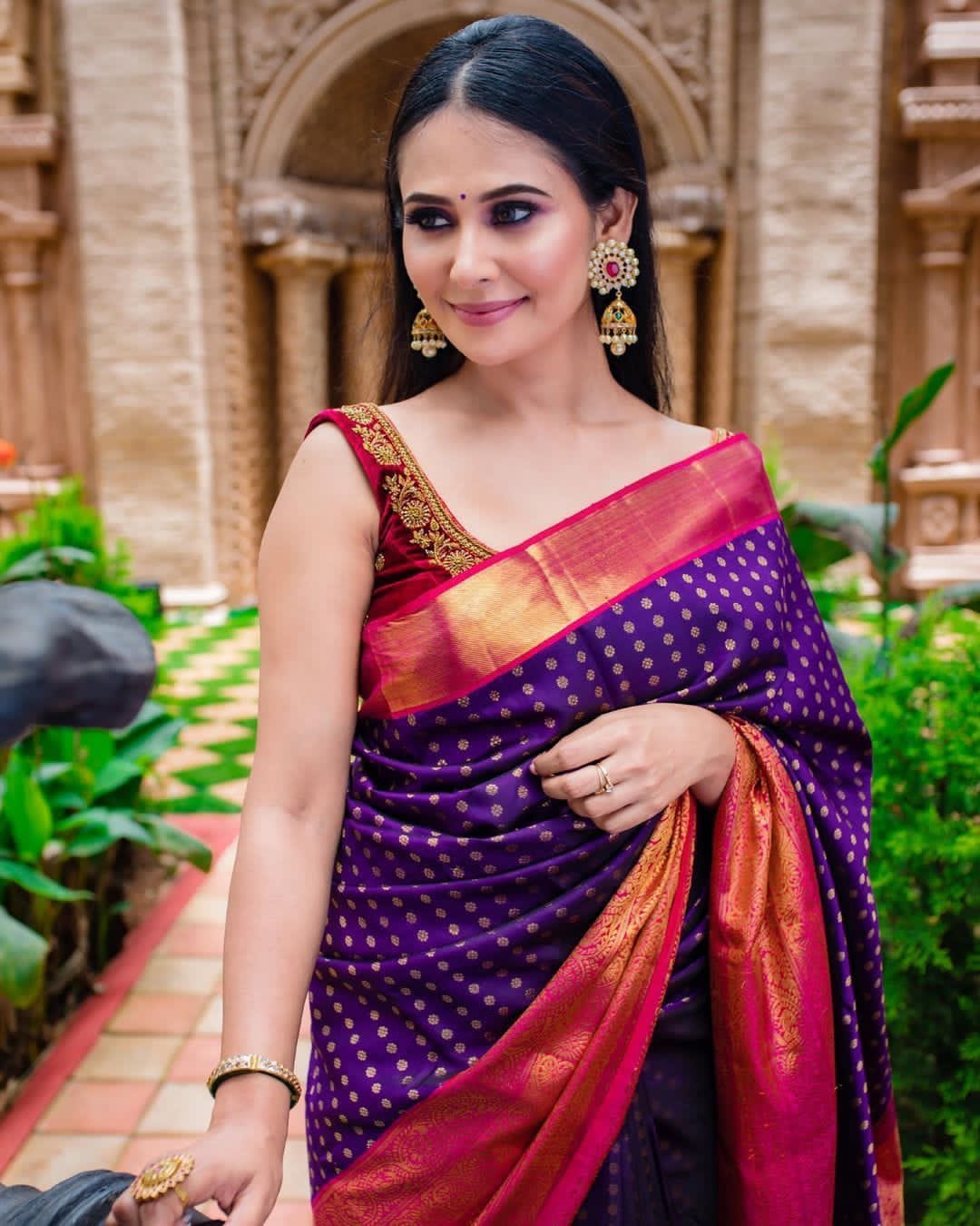 Banarasi Soft Silk Saree in rich design by DCPL