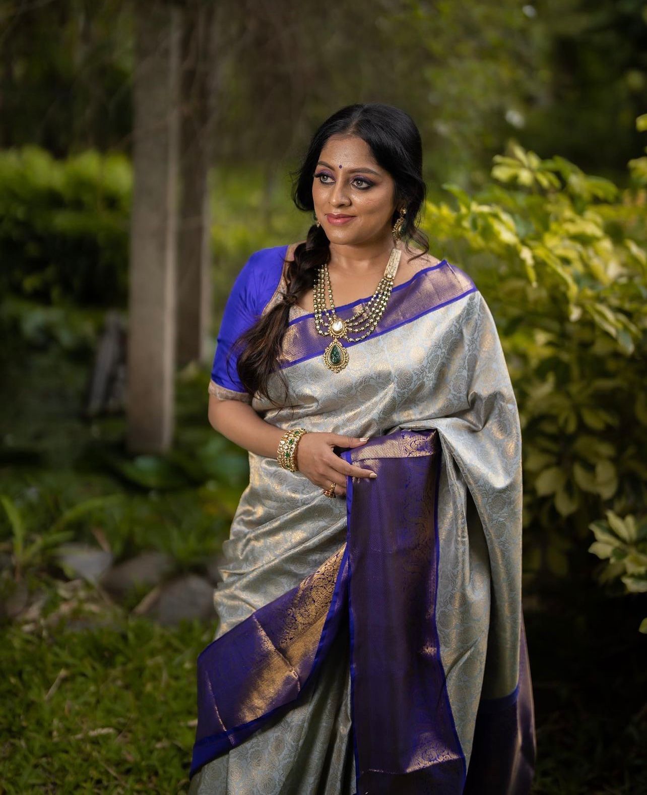 Weave Kanjivaram Banarasi Silk Saree