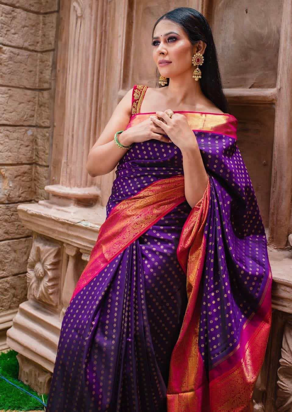 Exquisite Banarasi Soft Silk Saree – A Masterpiece of Distinction