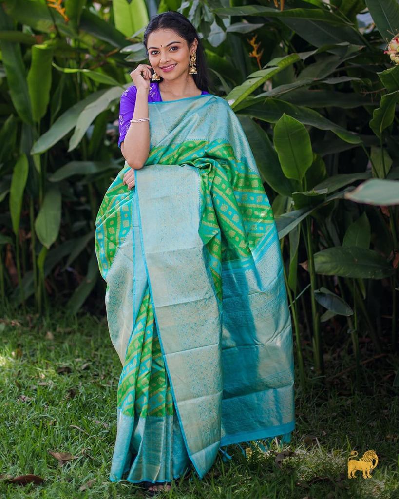 Elegant Banarasi Silk Saree for Brides