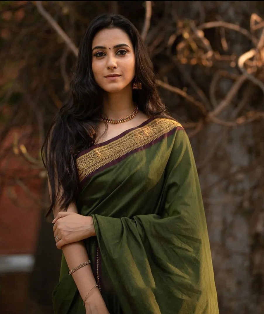 Banarasi Silk Saree collection featuring intricate zari weaving and a heavy traditional border; available in a complete range of six luxurious colors, 