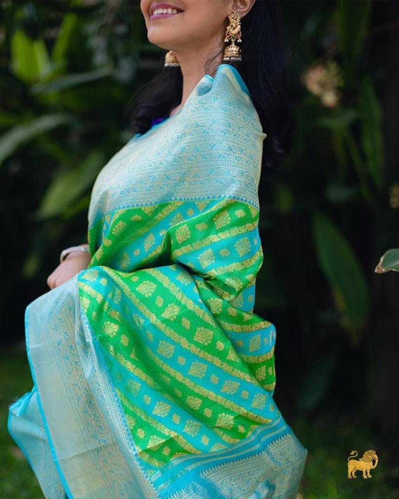 Elegant Banarasi Silk Saree for Brides