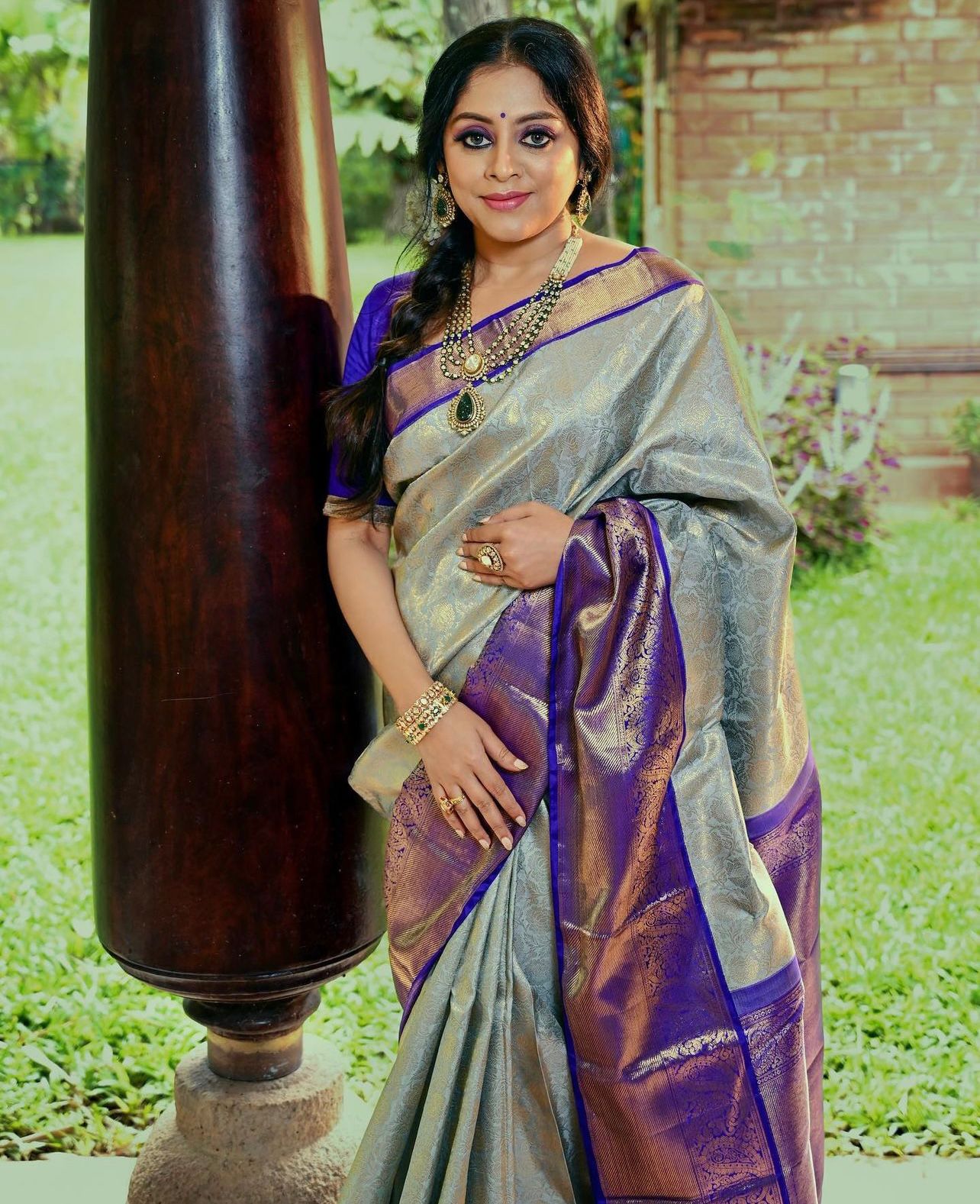 Weave Kanjivaram Banarasi Silk Saree