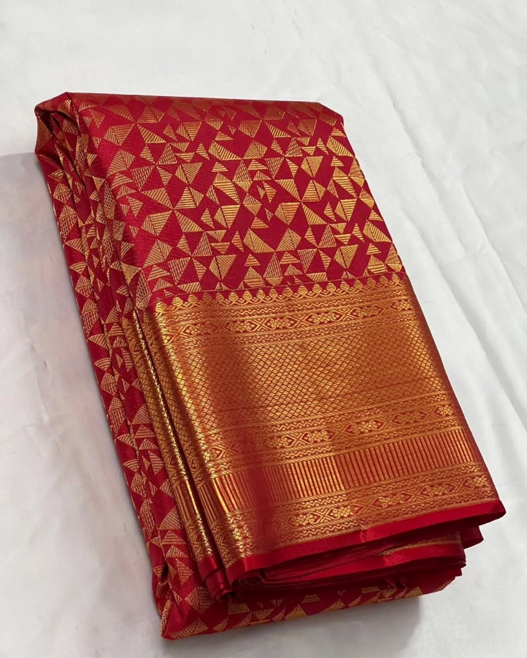Banarasi soft silk saree colour 1 with gold zari weaving by DCPL