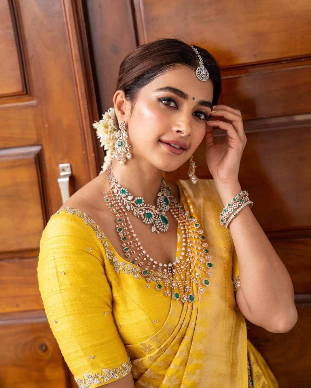 Banarasi Soft Silk Saree – Shade 1, 548GM