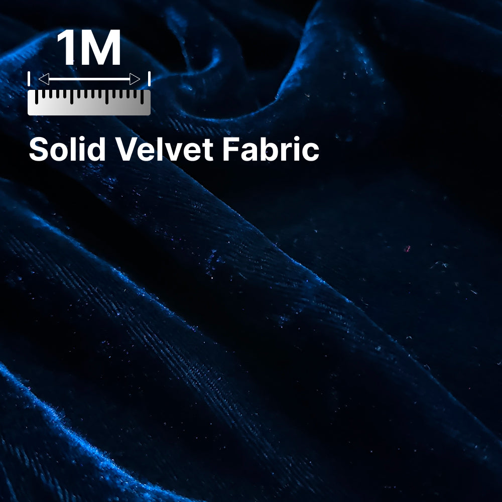 Premium Solid Velvet Fabric for Blouse, Lehenga, Gown, Kurti & Home Decor | 44 Inch Width | 200–220 GSM | Multiple Colors Available