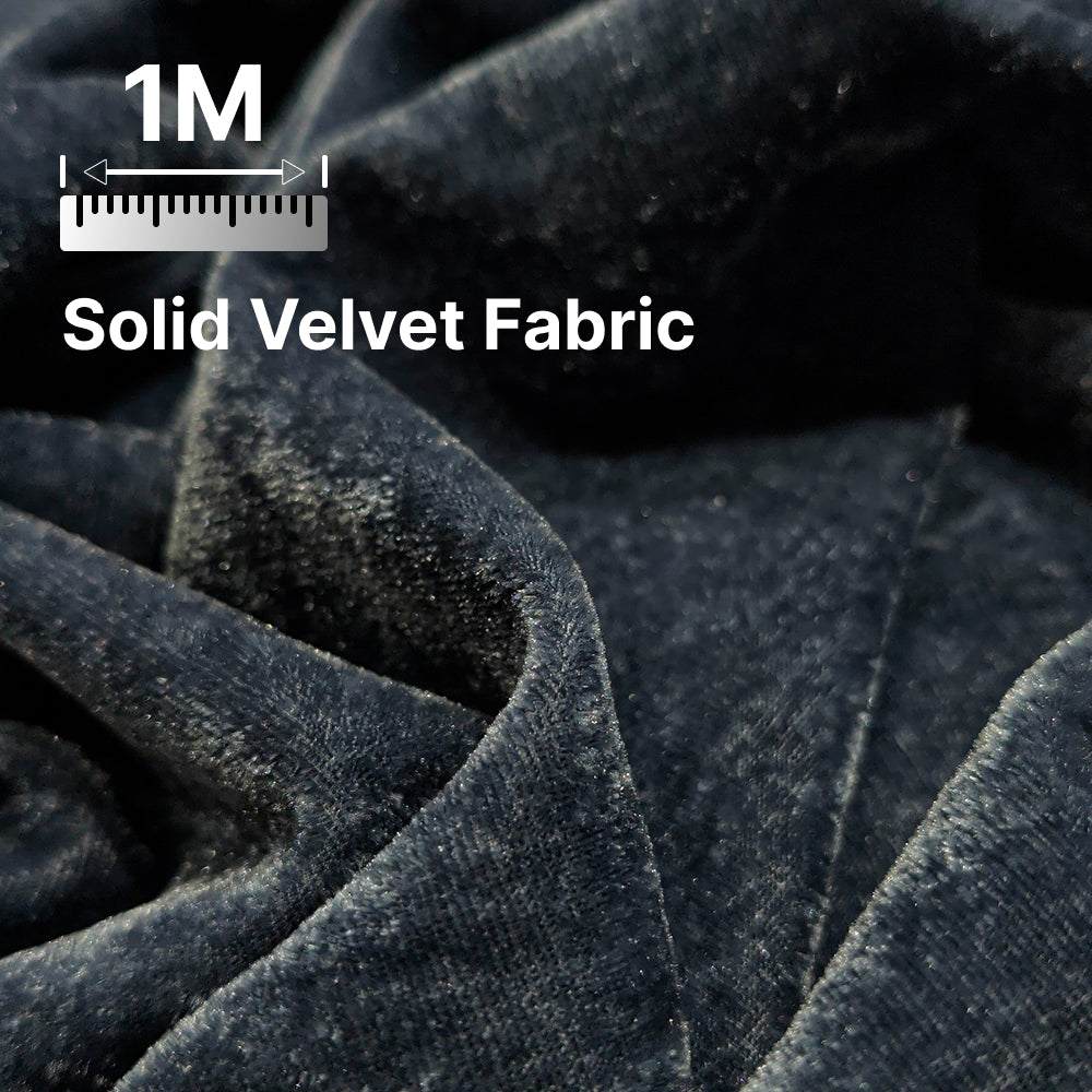 Premium Solid Velvet Fabric for Blouse, Lehenga, Gown, Kurti & Home Decor | 44 Inch Width | 200–220 GSM | Multiple Colors Available