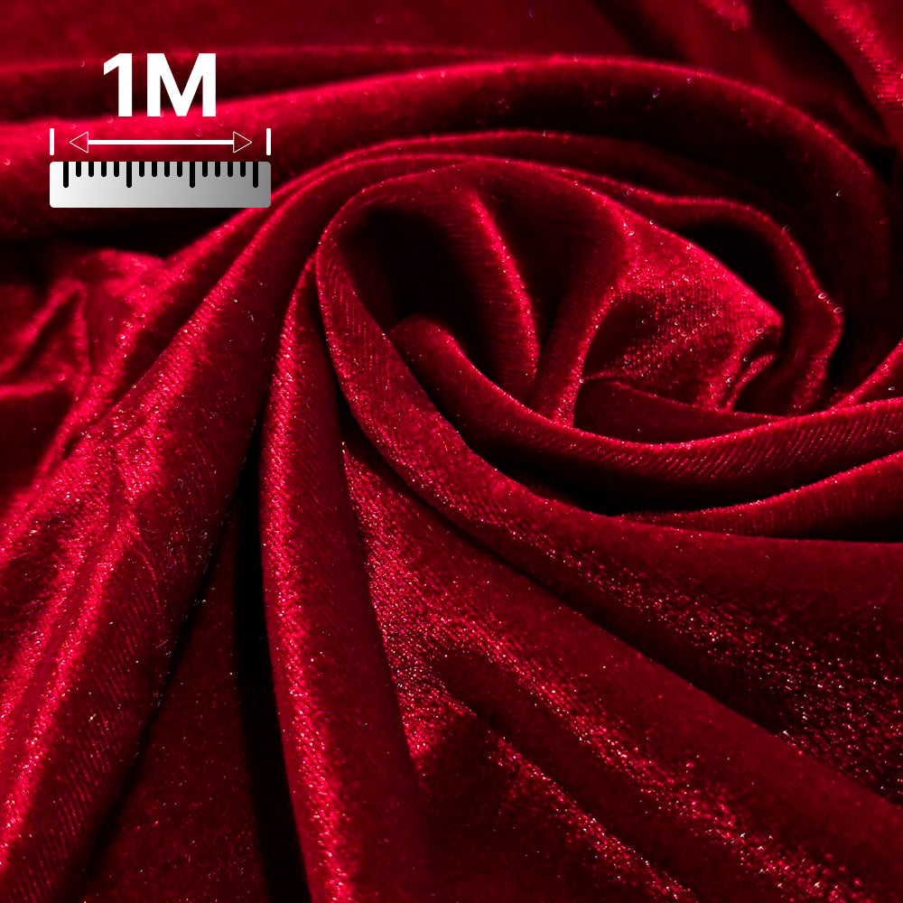 Ice Velvet Fabric – Premium Soft Finish | By Meter