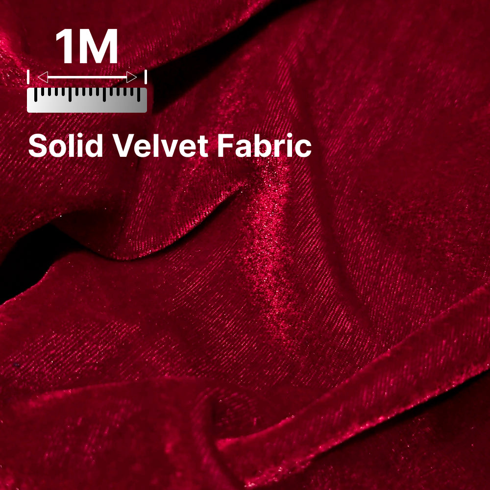 Premium Solid Velvet Fabric for Blouse, Lehenga, Gown, Kurti & Home Decor | 44 Inch Width | 200–220 GSM | Multiple Colors Available