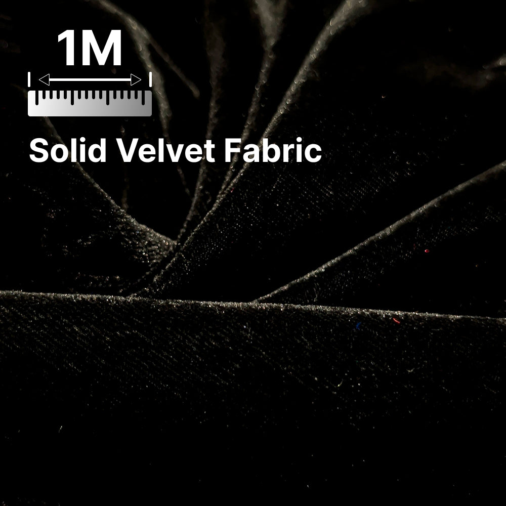 Premium Solid Velvet Fabric for Blouse, Lehenga, Gown, Kurti & Home Decor | 44 Inch Width | 200–220 GSM | Multiple Colors Available