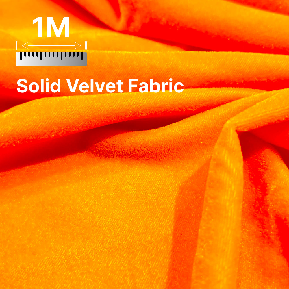 Premium Solid Velvet Fabric for Blouse, Lehenga, Gown, Kurti & Home Decor | 44 Inch Width | 200–220 GSM | Multiple Colors Available