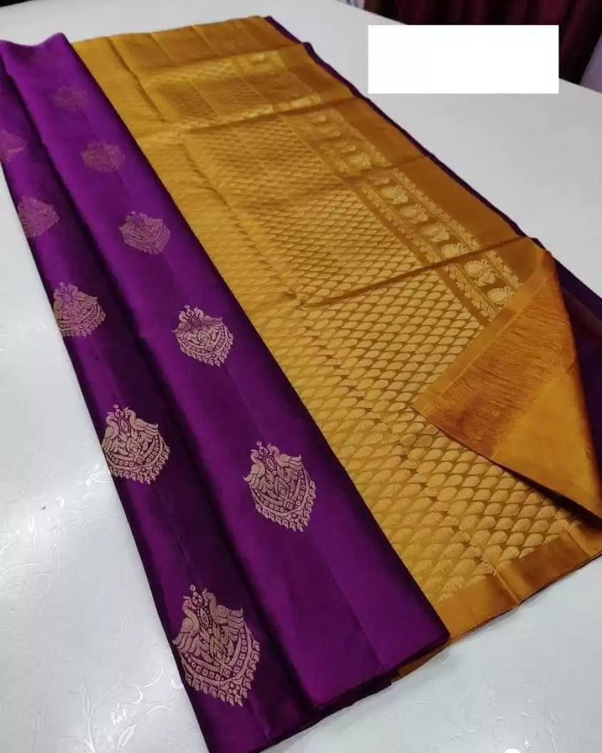 Banarasi Soft Silk Saree Shade 5 – Traditional Wedding Saree by DCPL
