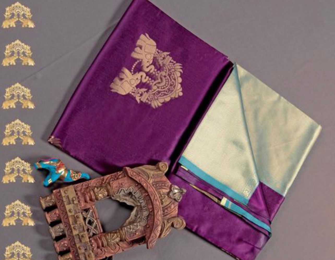 Banarasi Soft Silk Bridal Saree in Shade 4 – Elegant Wedding Saree by DCPL