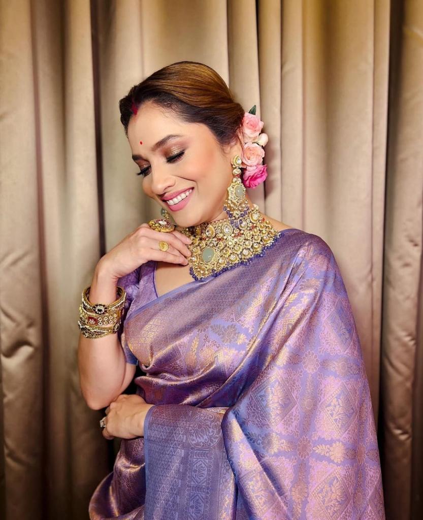Banarasi Soft Silk Saree | Exquisite Weaving | Shade 1 | 532GM