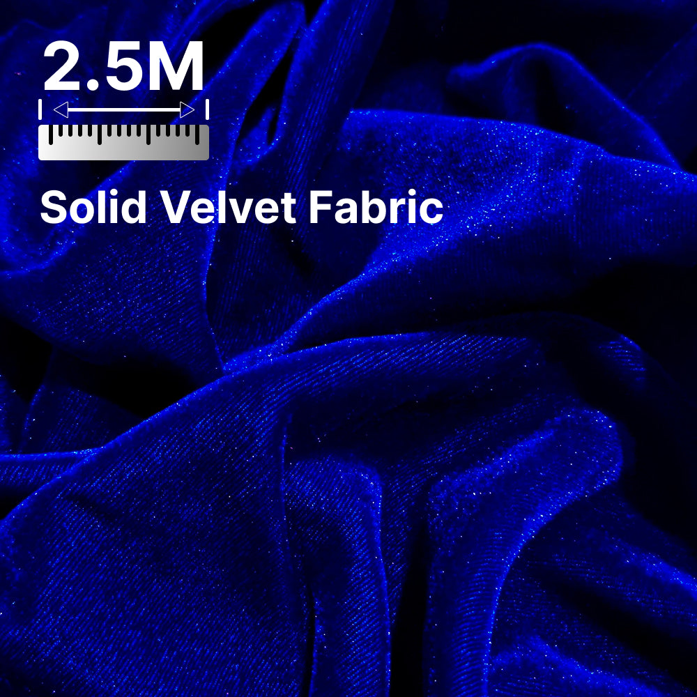 Premium Solid Velvet Fabric for Blouse, Lehenga, Gown, Kurti & Home Decor | 44 Inch Width | 200–220 GSM | Multiple Colors Available