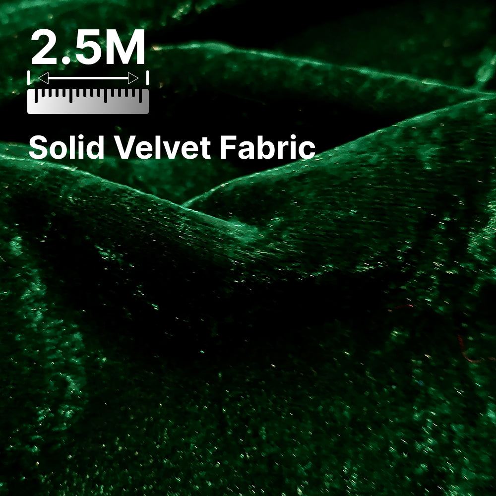 Premium Solid Velvet Fabric for Blouse, Lehenga, Gown, Kurti & Home Decor | 44 Inch Width | 200–220 GSM | Multiple Colors Available