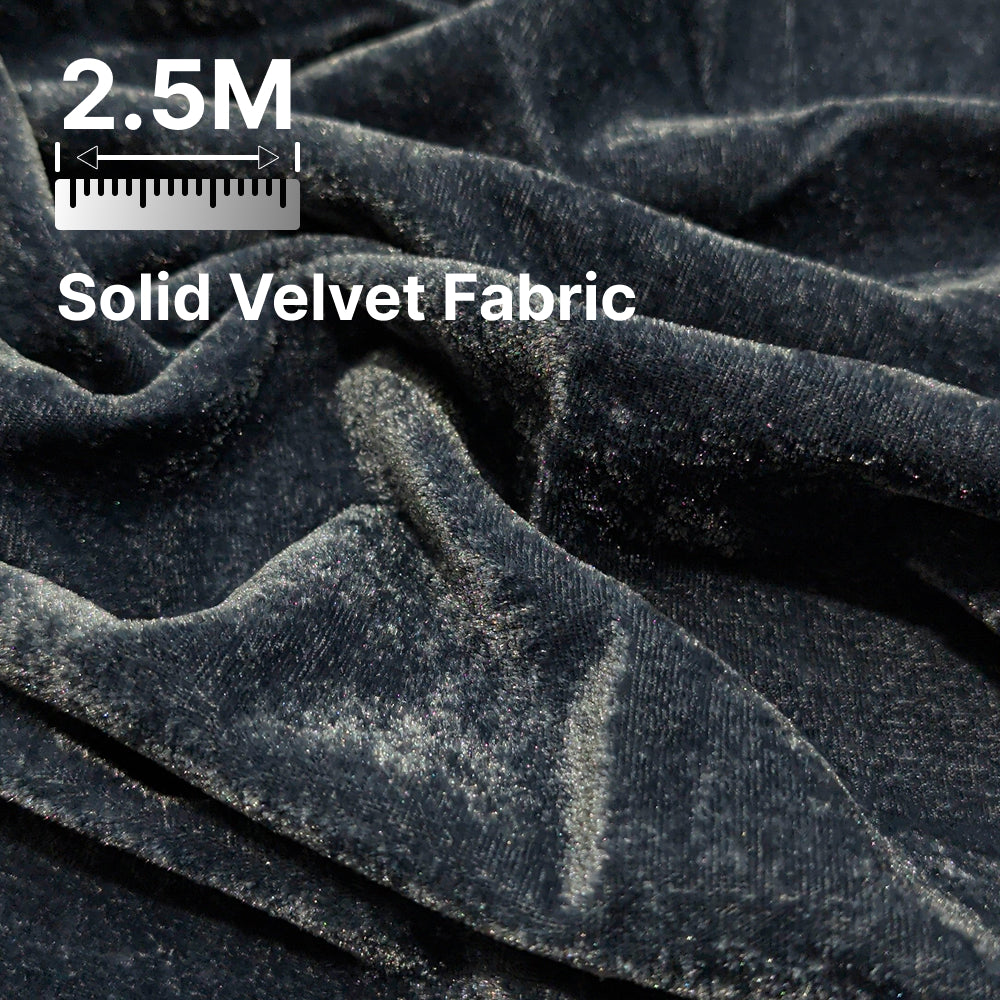 Premium Solid Velvet Fabric for Blouse, Lehenga, Gown, Kurti & Home Decor | 44 Inch Width | 200–220 GSM | Multiple Colors Available