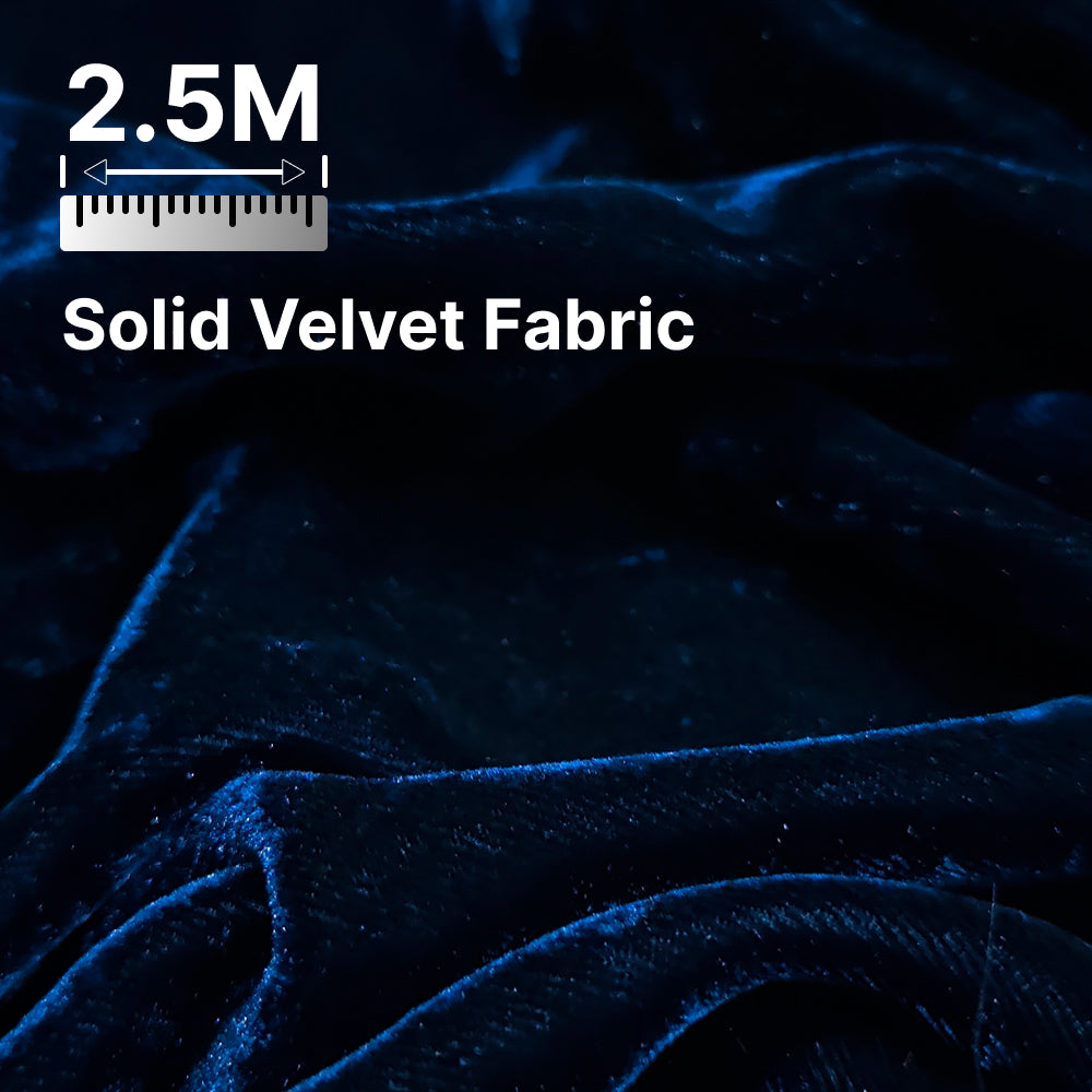 Premium Solid Velvet Fabric for Blouse, Lehenga, Gown, Kurti & Home Decor | 44 Inch Width | 200–220 GSM | Multiple Colors Available