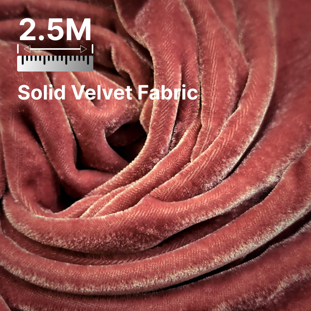 Premium Solid Velvet Fabric for Blouse, Lehenga, Gown, Kurti & Home Decor | 44 Inch Width | 200–220 GSM | Multiple Colors Available