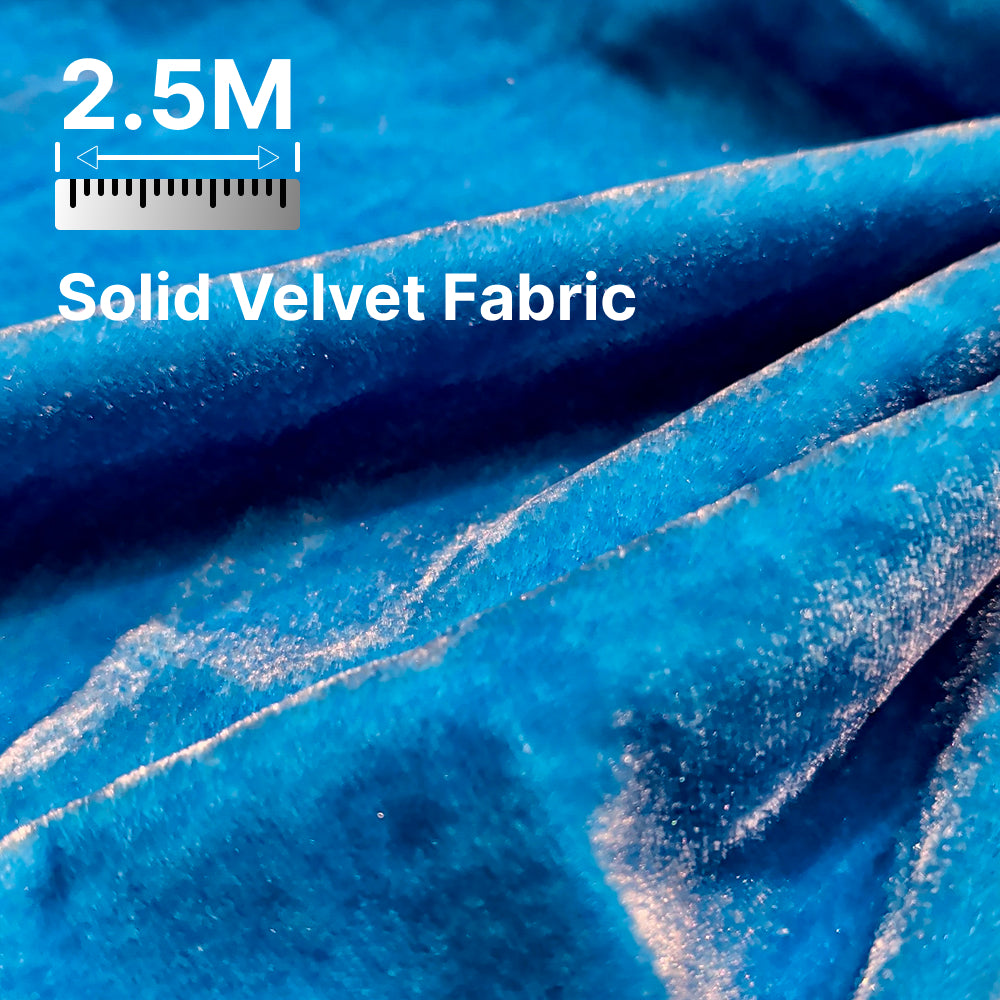 Premium Solid Velvet Fabric for Blouse, Lehenga, Gown, Kurti & Home Decor | 44 Inch Width | 200–220 GSM | Multiple Colors Available
