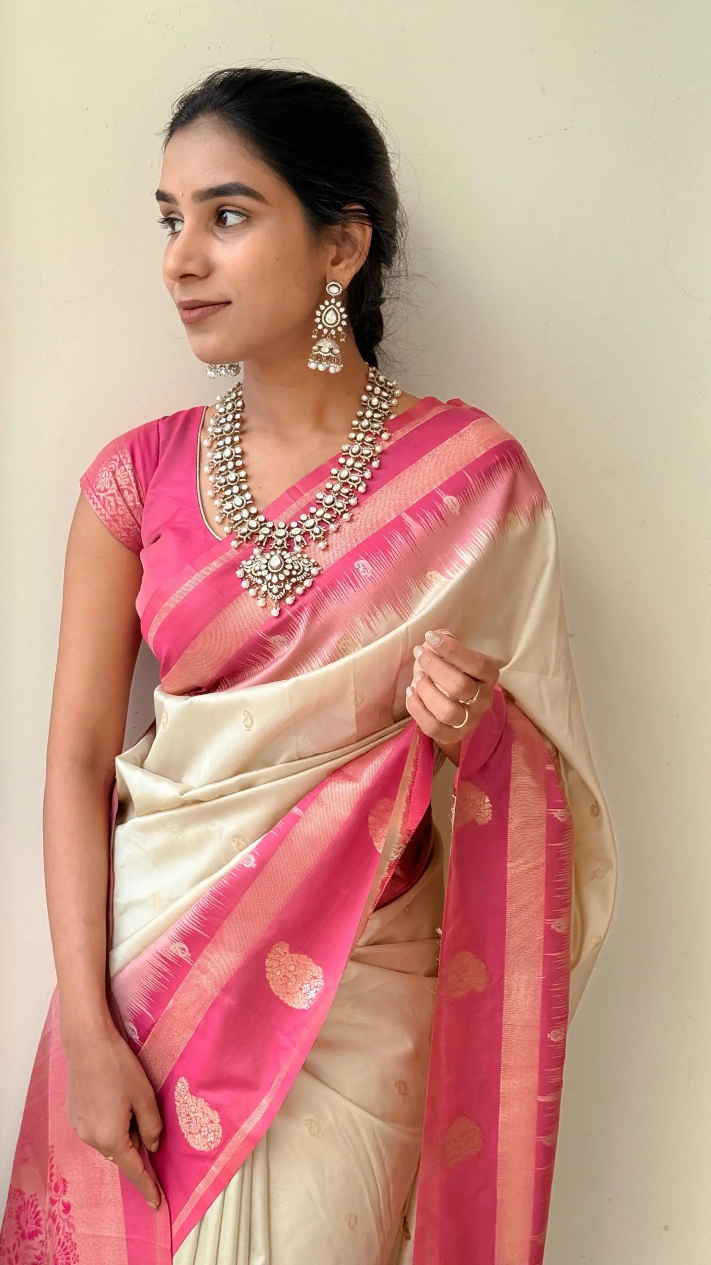Banarasi Soft Silk Saree Colour 2 – Gold Zari Weaving by DCPL