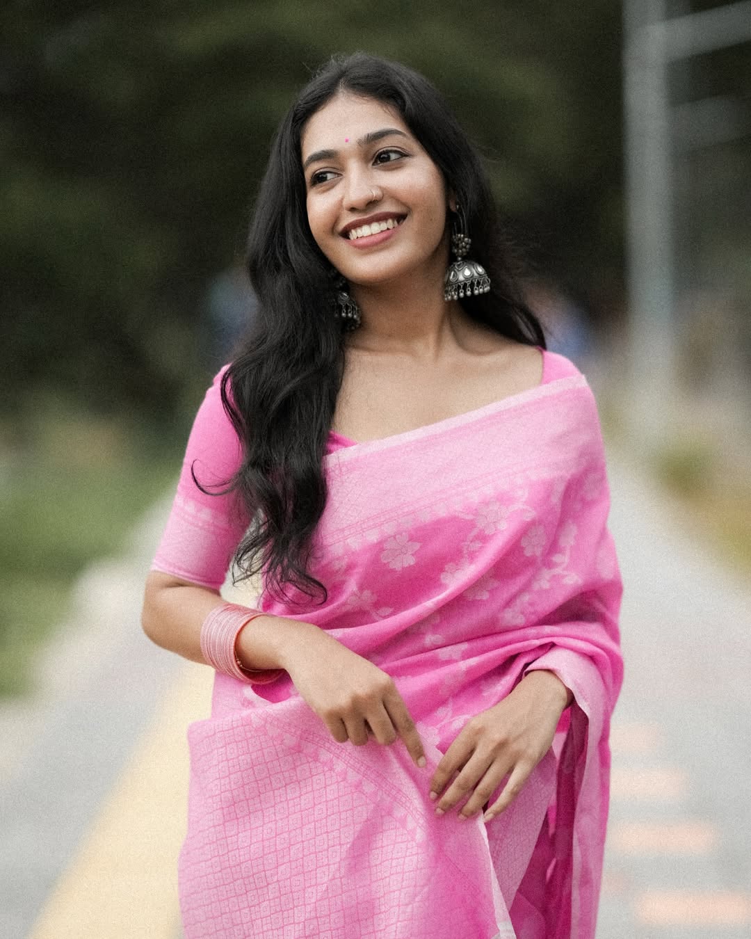Elegant Banarasi soft silk saree – Colour 1