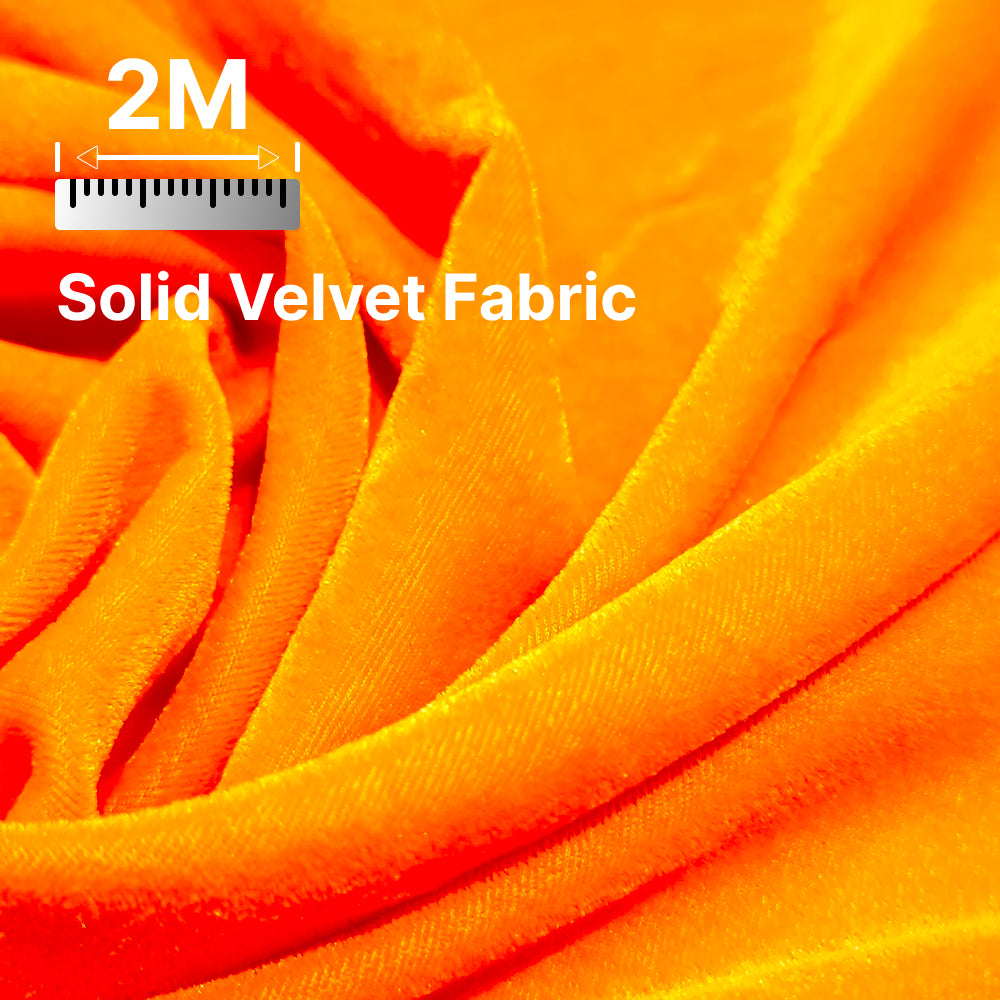 Premium Solid Velvet Fabric for Blouse, Lehenga, Gown, Kurti & Home Decor | 44 Inch Width | 200–220 GSM | Multiple Colors Available