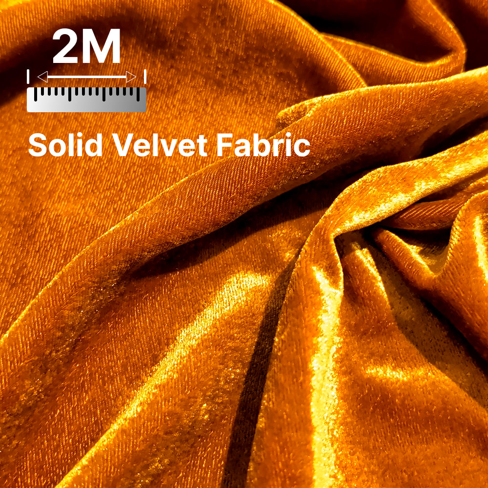 Premium Solid Velvet Fabric for Blouse, Lehenga, Gown, Kurti & Home Decor | 44 Inch Width | 200–220 GSM | Multiple Colors Available
