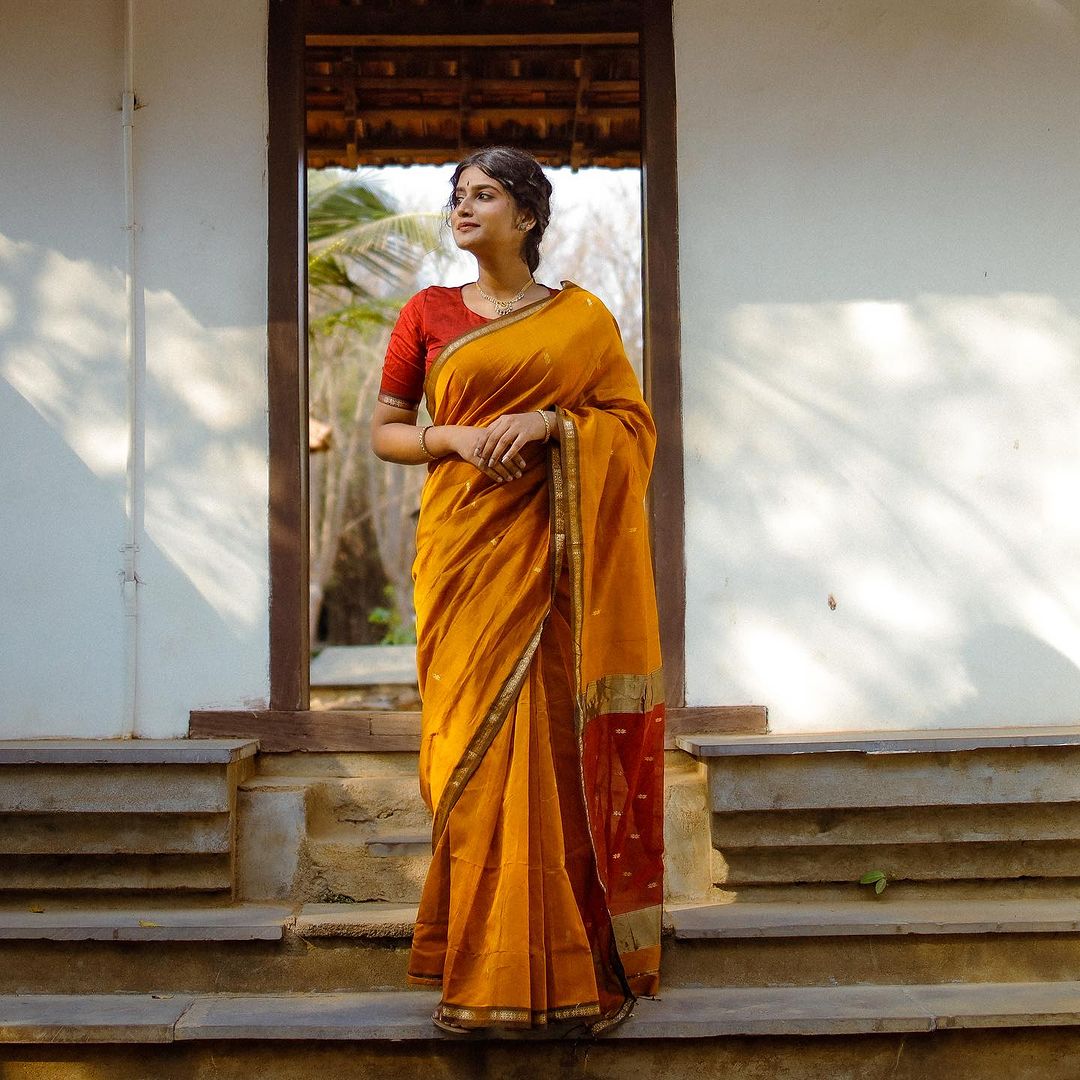 Eternal Grace Banarasi Soft Silk Saree with Heavy Brocade & Gold Zari Work – Colour 9