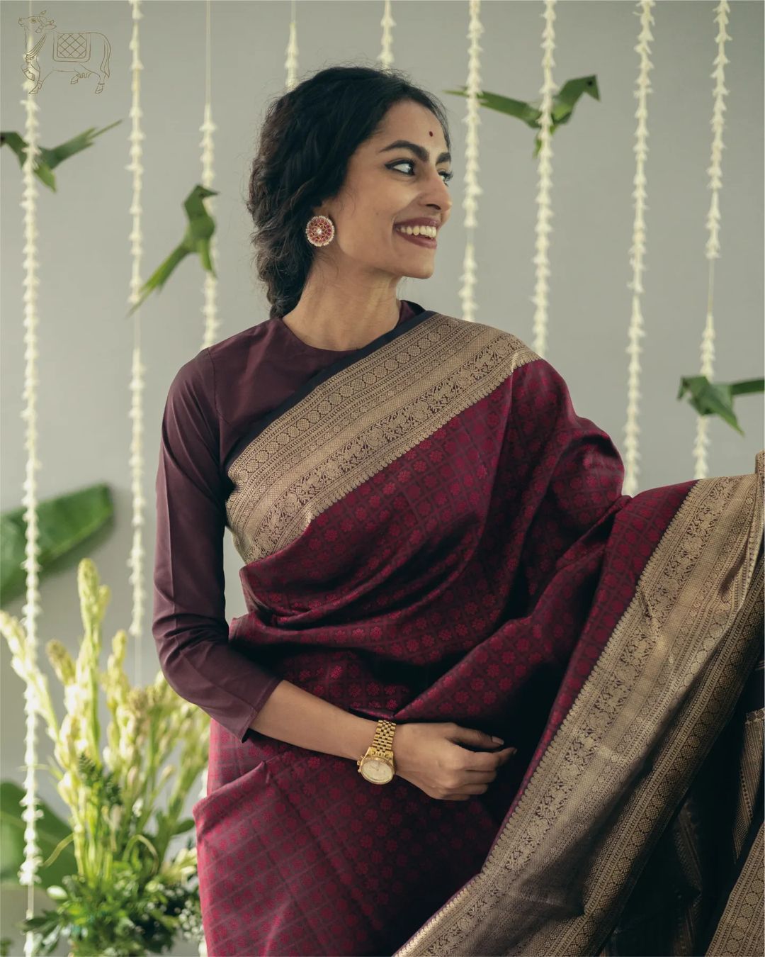 Royal Legacy Banarasi Soft Silk Saree Gold Zari